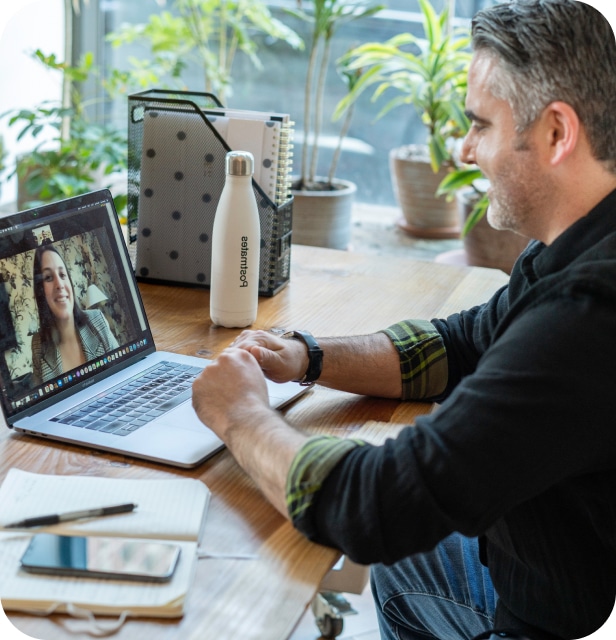 Professional team collaboration